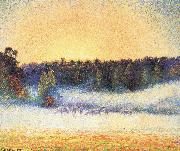 Camille Pissarro Sunsets oil painting picture wholesale